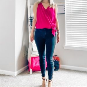 Magenta tank top (work or fun)